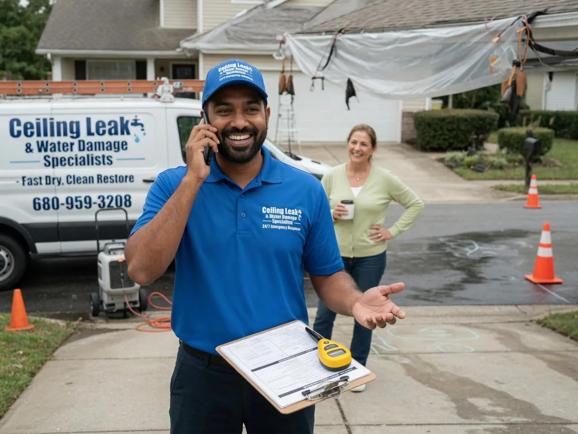 Ceiling Leak Cleanup West Jefferson, NC FAQs